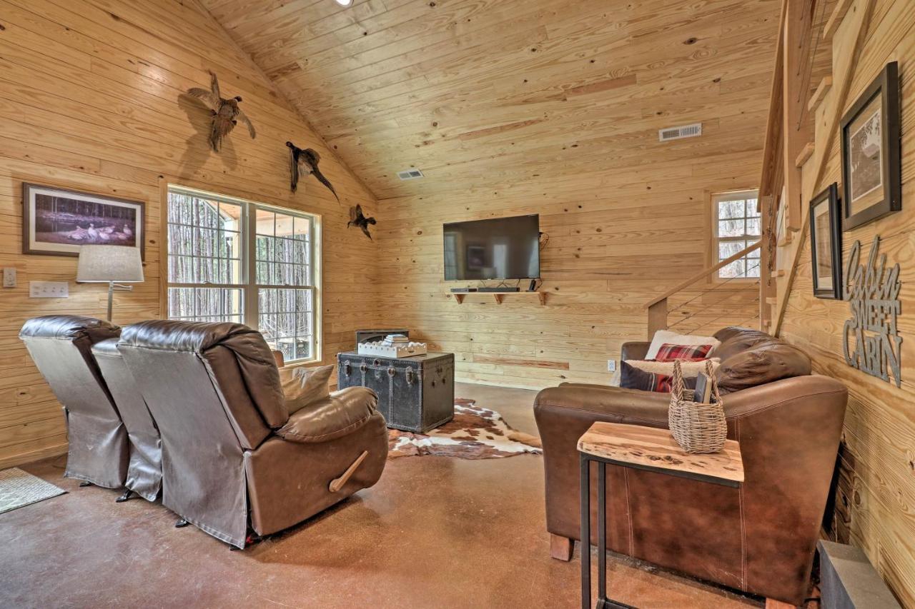 Peaceful Family Cabin On 10 Acres With Game Room! Heflin Exterior foto