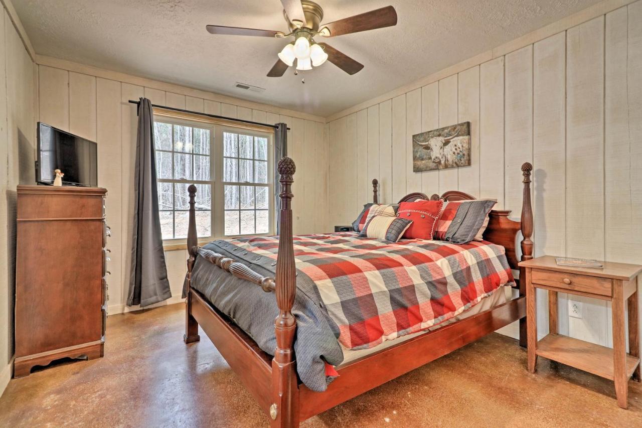Peaceful Family Cabin On 10 Acres With Game Room! Heflin Exterior foto